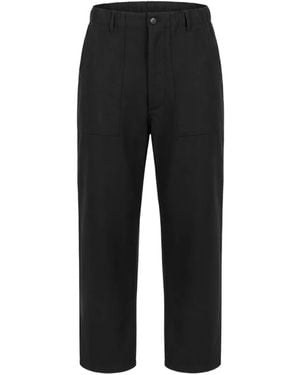 Kaptain Sunshine Baker Straight-Leg Trousers - Black