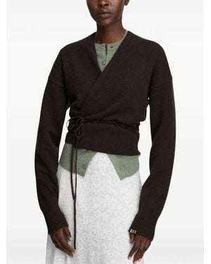 Extreme Cashmere Cárdigan Ella Cruzado - Negro