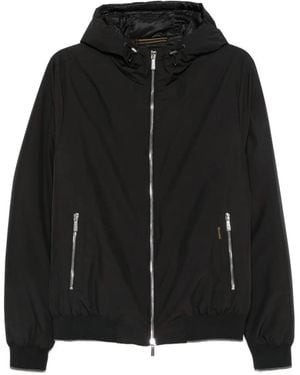Moorer Oniro Hooded Jacket - Black