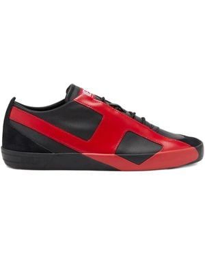 DIESEL S-Slante-D Low Trainers - Red