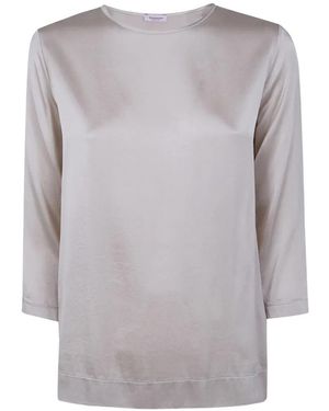 Rossopuro Silk Knitwear - Gray