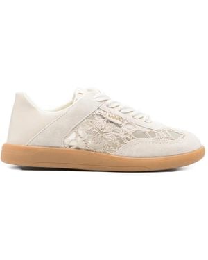 Liu Jo Baskets En Macramé Brodé - White