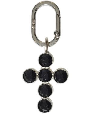 ALEVI Cross Charm Necklace - White