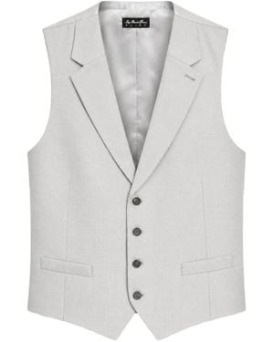 Luigi Bianchi Lubiam Button-Fastening Waistcoat - Grey