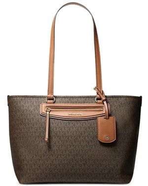 MICHAEL Michael Kors Medium Jet Set Tote Bag - Brown