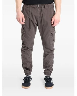 Urban Classics Pantalones Cargo Con Cordones - Gris