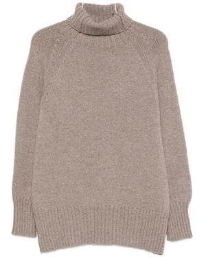 Manzoni 24 Raglan-Sleeves Jumper - Brown