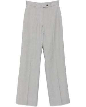 Racil Tailored Wool Trousers - Grey