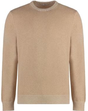 Malo Crew-Neck Cashmere Jumper - Natural