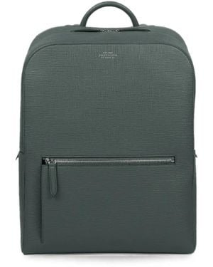 Smythson Panama Backpack - Green