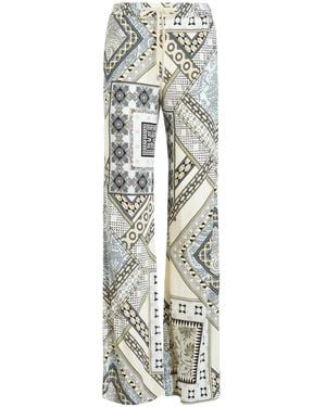 Etro Patchwork Track Pants - White