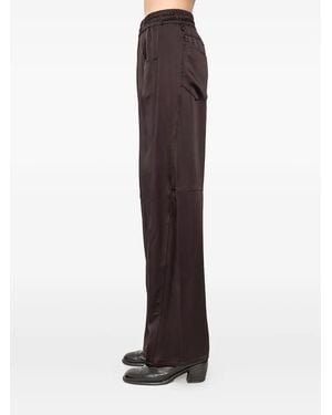 Andrea Ya'aqov Elasticated-Waist Pants - Purple