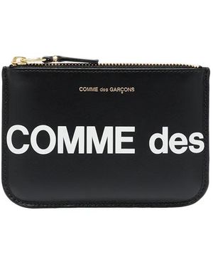 Comme des Garçons Huge Logo Pouch Accessories - Black