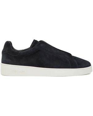 Jude Llow Luca Suede Trainers - Black