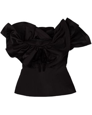 AZ FACTORY Asa Ruffle Top - Black