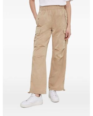 Sisley Pantalon De Jogging À Taille Élastiquée - Neutre