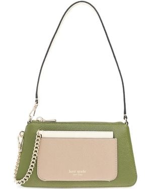 Kate Spade Sac Porté Épaule Ava - Métallisé