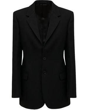 Wardrobe NYC Blazer Met Gekerfde Revers En Knopen - Zwart
