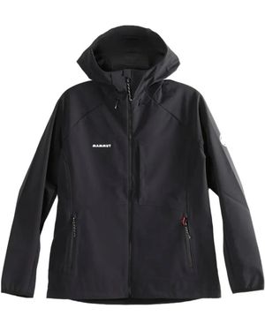 Mammut Veste Zippée À Capuche - Black