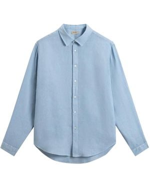 Woolrich Cotton Shirt - Blue