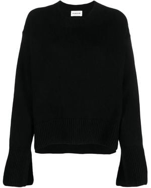 P.A.R.O.S.H. Maglione Con Dettagli A Coste - Nero