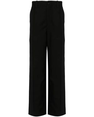 Feng Chen Wang Pantaloni A Inserti - Nero