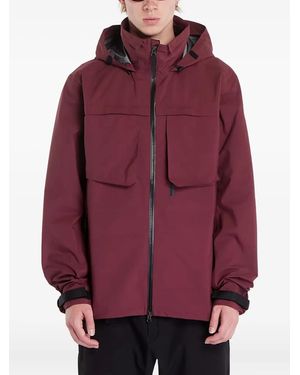 POUTNIK BY TILAK Caw Flap-Pocket Jacket - Purple