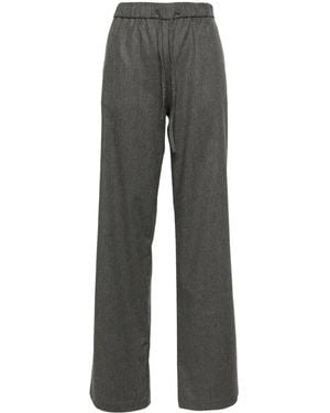 Fay Straight-Leg Pants - Gray