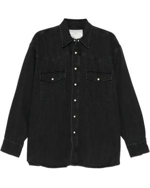 Studio Nicholson Mylo Denim Shirt - Black