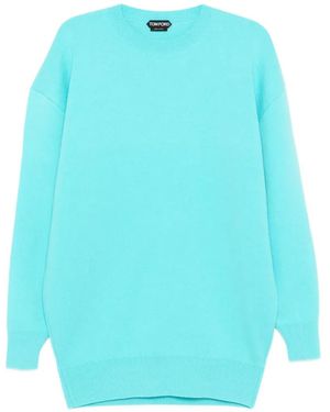 Tom Ford Knitted Dress - Blue