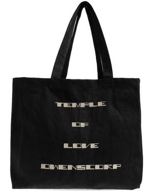 Rick Owens Shopper Tote Bag - Black