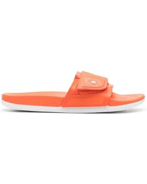 adidas By Stella McCartney ロゴストラップ サンダル - オレンジ