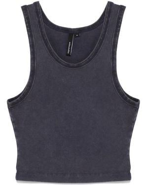 Entire studios Cropped Tank Top - Blue