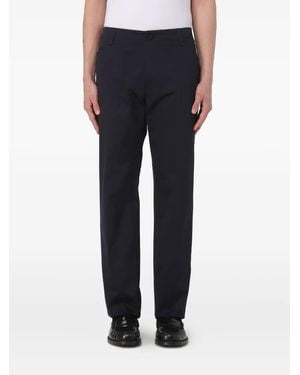 Versace Medusa-Appliqué Trousers - Blue