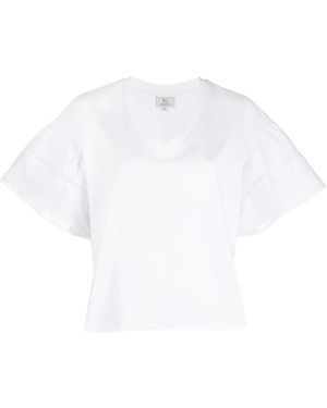 Woolrich Puff-Sleeve T-Shirt - White