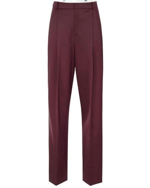 Elisabetta Franchi Double Darts Flap Pants - Red
