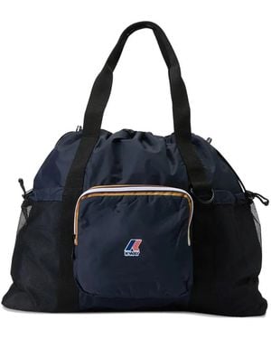 K-Way Le Vrai 4.0 Jeanette Tote Bag - Blue