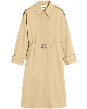 Apparis Ozzy Trench Coat - Natural