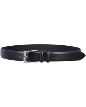 Mancini 1979 Buckle-Fastening Leather Belt - White