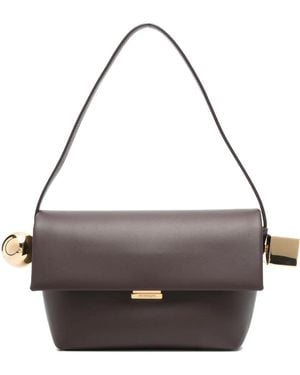 Jacquemus Le Rond Carré Shoulder Bag - Brown