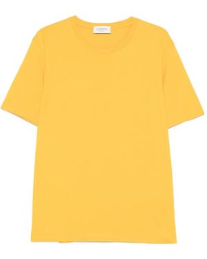 Laneus Crew-Neck T-Shirt - Yellow