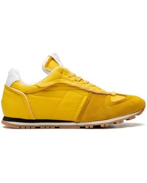 Maison Margiela Retro Runner Trainers - Yellow