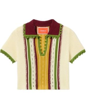 La DoubleJ Bowling Poloshirt - Naturel