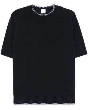 Eleventy Crew Neck T-Shirt - Black