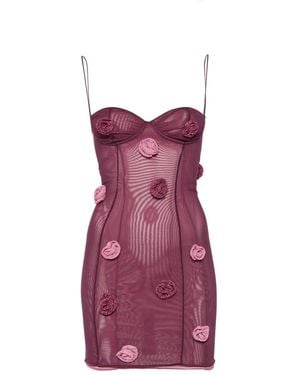 Oséree Dress Fds261 Tulle - Purple