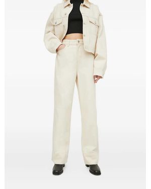 Won Hundred Pantalones con cierre de botón - Neutro