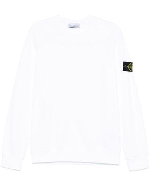 Stone Island コンパスバッジ スウェットシャツ - ホワイト