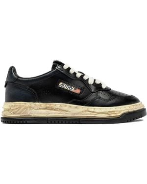 Autry X Maison Mihara Yasuhiro leather sneakers - Schwarz