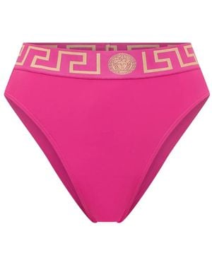 Versace Greca Medusa Bikini Bottoms - Pink