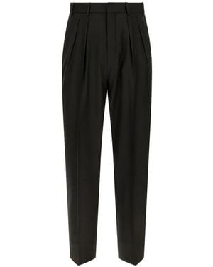 Corneliani Pleated Tailored Pants - Black